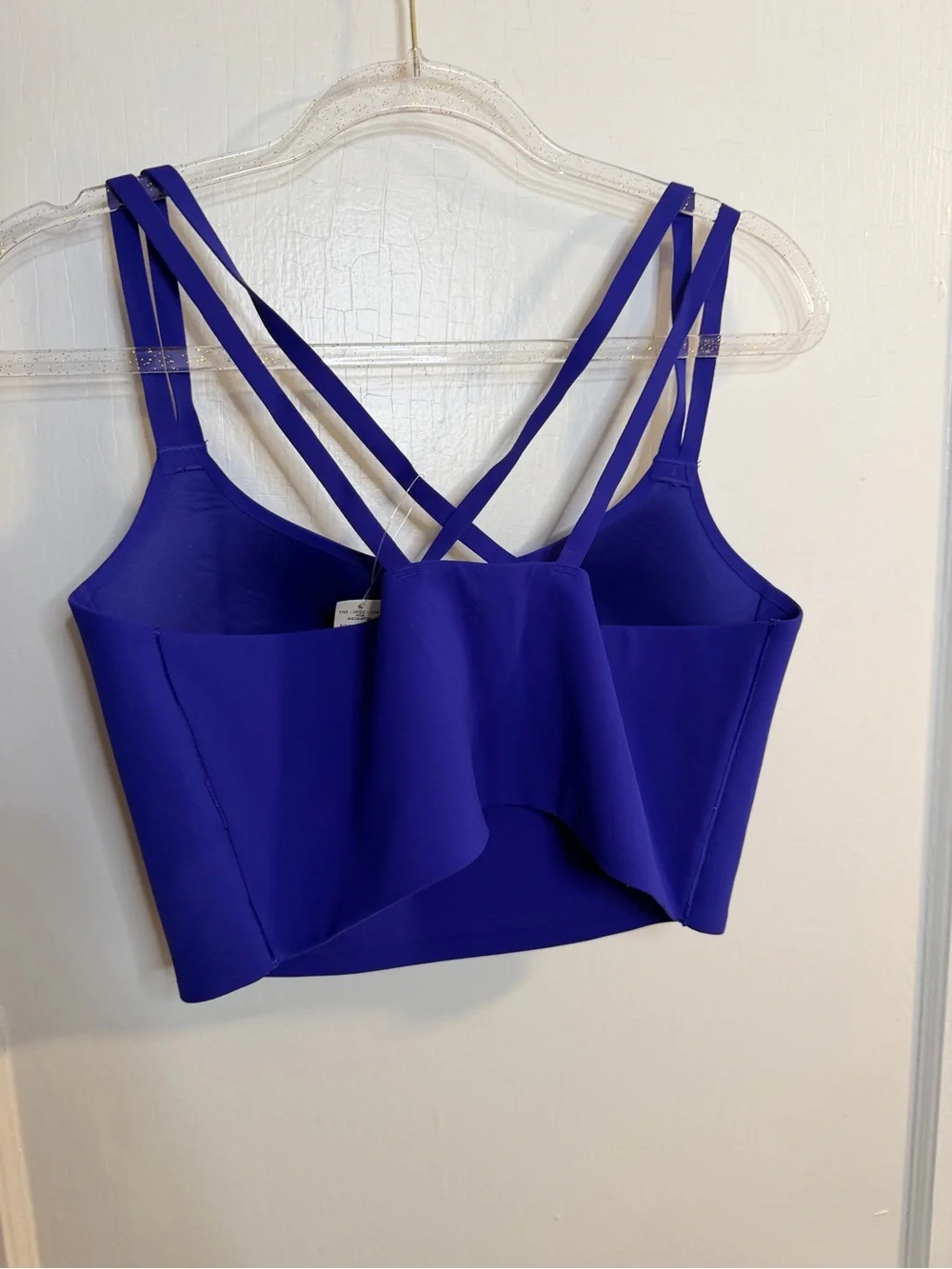 NWT aerie Strappy Sports Bra in Royal Blue